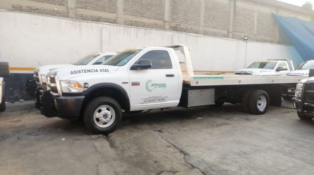 Arrastre de grúa tipo A con plataforma